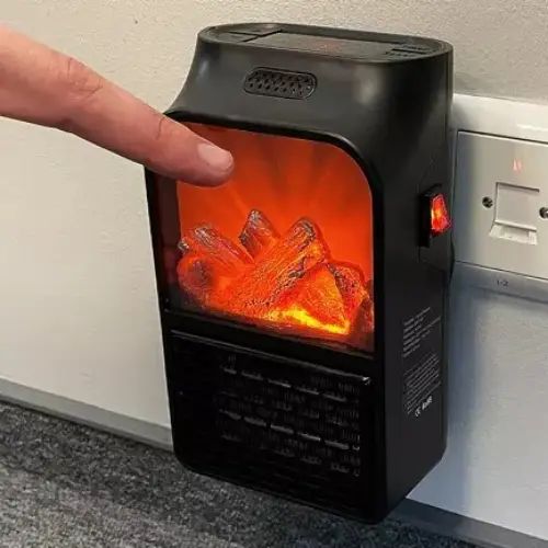 Flame Heater in use